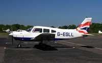 G-EGLL @ EGTB - Ex: N2194M > G-BLEJ > G-EGLL - Originally owned to & a Trustee of, Eglinton Flying Group in February 1984 as G-BLEJ, currently with, Booker Aircraft Leasing Ltd since January 2012 as G-EGLL