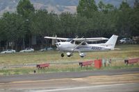 N65831 @ POC - Take off from 26L was eaiser then the landing, wind had died down a little - by Helicopterfriend