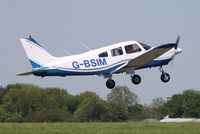 G-BSIM @ EGSV - Departing. - by Graham Reeve