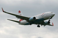 OE-LNO @ LOWG - Austrian B737 @GRZ
