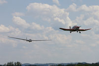 OE-KLB @ LOGF - Segelflugschlepp mit OE-5439 Scheibe SF-34