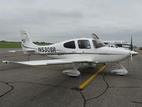 N530SR @ KAXN - Cirrus SR22 on the line. - by Kreg Anderson