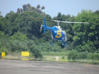 N206EG @ POC - Lifting off from west helipad - by Helicopterfriend