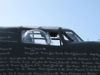 N224J @ CMA - 1944 Consolidated B-24J LIBERATOR 'Witchcraft' four turbocharged P&W R-1830-65 Twin Wasp 1,200 Hp each, co-pilot's side concave bubble window on J model, pilot side same - by Doug Robertson