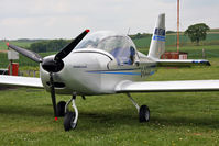 G-CCZZ @ X5FB - Aerotechnik EV-97 Eurostar, Fishburn Airfield, May 2010. - by Malcolm Clarke