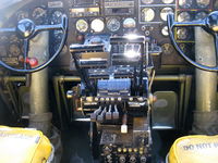 N93012 @ CMA - 1944 Boeing B-17G FLYING FORTRESS 'Nine O Nine', four turbocharged Wright Cyclone R-1820-97 1,200 Hp each, cockpit instruments, flight controls - by Doug Robertson