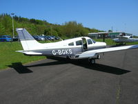G-BGKS @ FIFE - Piper Warrior at Fife Airport - by John Murdoch
