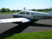 G-BGKS @ FIFE - Piper Warrior based at Fife airport - by John Murdoch