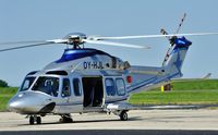 OY-HJL @ EGSH - Yet another very good looking AW139 graces the ramp at Norwich ! - by keithnewsome