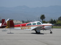 N5848C @ OXR - 1951 Beech C35 BONANZA, Continental E185 listed, many mods - by Doug Robertson