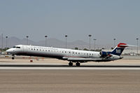 N910FJ @ LAS - US Airways Phoenix arrival - by Duncan Kirk