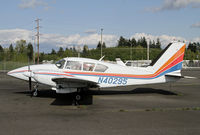 N40295 @ PAE - Flat tires are never a good sign. - by Duncan Kirk