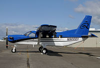 N69KQ @ PAE - Fresh out of paint N69KQ wears ferry registration N90001 to fly back to Idaho. - by Duncan Kirk