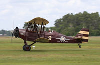 N9125 @ FA08 - taking off during the mustangs and mustangs day - by olivier Cortot