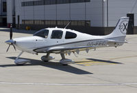 OO-EFC @ EGSH - Sat on stand at SaxonAir.