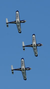 F-SEZF @ EGSU - 5. F-SEZF (French Airforce Patrouille Cartouche Dore) at IWM Duxford Jubilee Airshow, May 2012. - by Eric.Fishwick