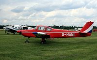 G-HAMI @ EGLM - Ex: G-BAPT > G-OISF > G-HAMI - Originally owned to, Plastestrip Ltd in February 1973 as G-BAPT, to, Ipswich School of Flying Ltd in February 1990 as G-OISF and currently in private hands since August 2009 as G-HAMI
