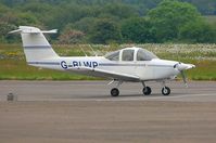 G-BLWP @ EGFH - Cambrian Flying Club's latest Tomahawk has arrived. - by Roger Winser