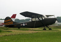 N5194G @ N51 - The hook and rod beneath this old warrior shows she had been used for aerial advertising work.  The 22000 on the tail is the aircraft's manufacturer's serial number, not her US Army serial.  This 1951 aircraft may have served in Korea. - by Daniel L. Berek