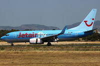 OO-JAS @ LEPA - Jetairfly, Boeing 737-7K5 (WL), CN: 35144/2652, Name: Emotion - by Air-Micha