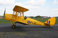 G-AOIS @ EGBR - De Havilland DH82A Tiger Moth II, Breighton Airfield, April 2011. - by Malcolm Clarke