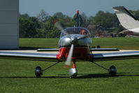 G-SYEL @ EGBK - at AeroExpo 2012 - by Chris Hall