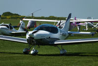 G-EZZE @ EGBK - at AeroExpo 2012 - by Chris Hall