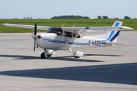 G-HABS @ EGSH - Parked at Norwich. - by Graham Reeve
