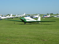 G-AWEM @ EGBK - G-AWEM parked up at the AeroExpo event at Sywell, Northamptonshire, UK, 25th May 2012.
