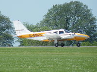 G-BBPX @ EGBK - G-BBPX arrives at the AeroExpo event at Sywell Aerodrome, Northamptonshire, UK, 25th May 2012. - by Dan Adkins