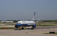 N590UA @ KORD - Boeing 757-200 - by Mark Pasqualino