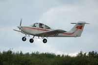 G-BMSF @ EGFH - Departing Runway 22. - by Roger Winser