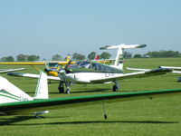 G-OJCW @ EGBK - G-OJCW parked up at the AeroExpo event at Sywell Aerodrome, Northamptonshire, UK, 25th May 2012.