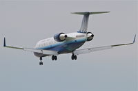 N986SW @ KORD - SkyWest/ United Express Bombardier CL-600-2B19, SKW5517 arriving from Kansas City /KMCI, RWY 28 approach KORD. - by Mark Kalfas