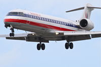 N520DC @ KORD - American Eagle Bombardier CL-600-2C10, EGF3894 Northwest Arkansas Regional /KXNA, RWY 28 approach KORD. - by Mark Kalfas