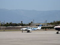 N3101W @ OXR - 1973 Beech E55 BARON, two Continental IO-520-C 285 Hp each. - by Doug Robertson