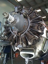 N1078Z @ KCMA - Old engine being sent out for overhaul