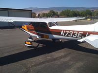 N733EJ @ KRNO - Leaving after the air races - by Nick Taylor