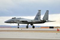 80-0010 @ GTF - 120th Fighter Wing F-15C Eagle take-off - by Jim Hellinger