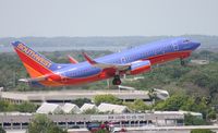 N418WN @ TPA - Southwest 737 - by Florida Metal