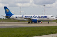 G-KKAZ @ EGSH - Arriving at EGSH.