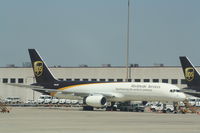 N451UP @ KRFD - Boeing 757-200F - by Mark Pasqualino
