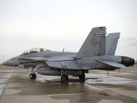 164219 @ GTF - Four of these F/A-18D's and one F/A-18C of VMFAT-101 were parked at GTF - by Jim Hellinger