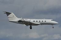 N41AV @ PANC - Gulfstream 2