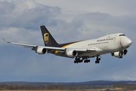 N582UP @ PANC - UPS Boeing 747-400