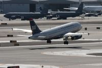 N802AW @ PHX - Taken at Phoenix Sky Harbor Airport, in March 2011 whilst on an Aeroprint Aviation tour - by Steve Staunton