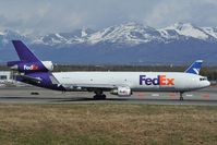 N628FE @ PANC - Fedex MD11
