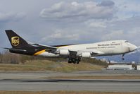 N582UP @ PANC - UPS Boeing 747-400