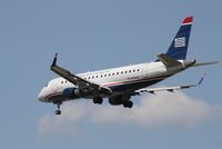 N124HQ @ KIND - ERJ 170-200LR - by Mark Pasqualino