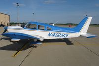 N41293 @ KFFM - Piper PA-28-180 Cherokee on the ramp. - by Kreg Anderson